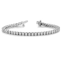 Load image into Gallery viewer, 3.00 Cts 4 Prong Tennis Diamond Bracelet