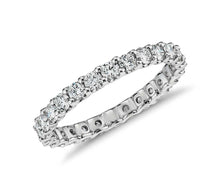 Load image into Gallery viewer, 1.50 cts Common Prong Diamonds Eternity Ring