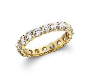 1.40 cts Common Prong Diamonds Eternity Ring