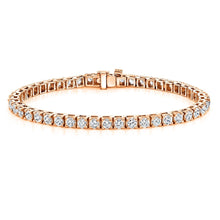 Load image into Gallery viewer, 5.00 Cts 4 Prong Tennis Diamond Bracelet